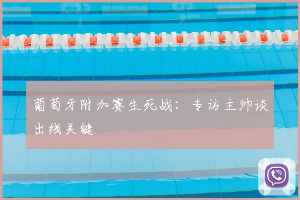 葡萄牙附加赛生死战:专访主帅谈出线关键